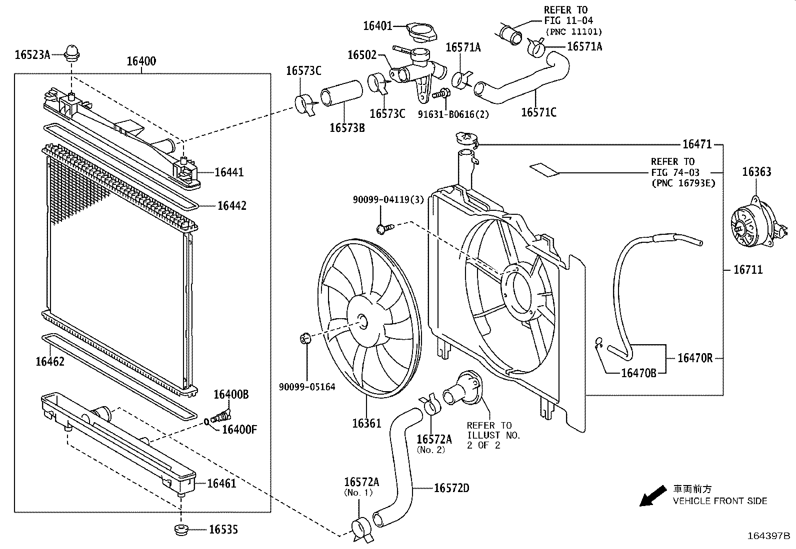 16262-0T010 HOSE, WATER INLET product image