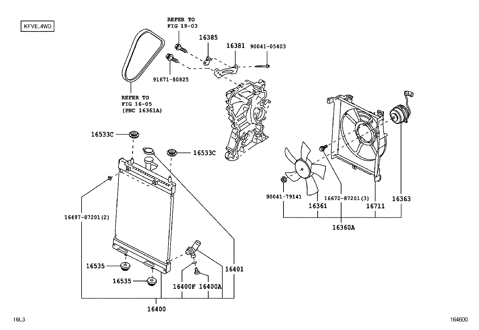 16360-B2151 FAN ASSY, W/MOTOR product image