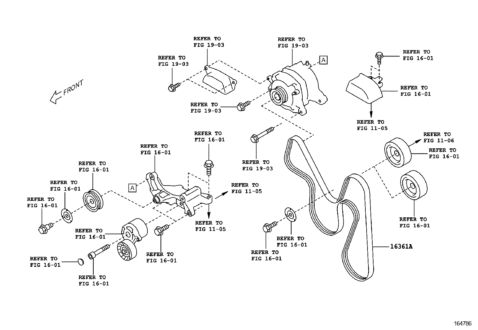 SU003-02202 BELT, V(FOR FAN & ALTERNATOR) product image
