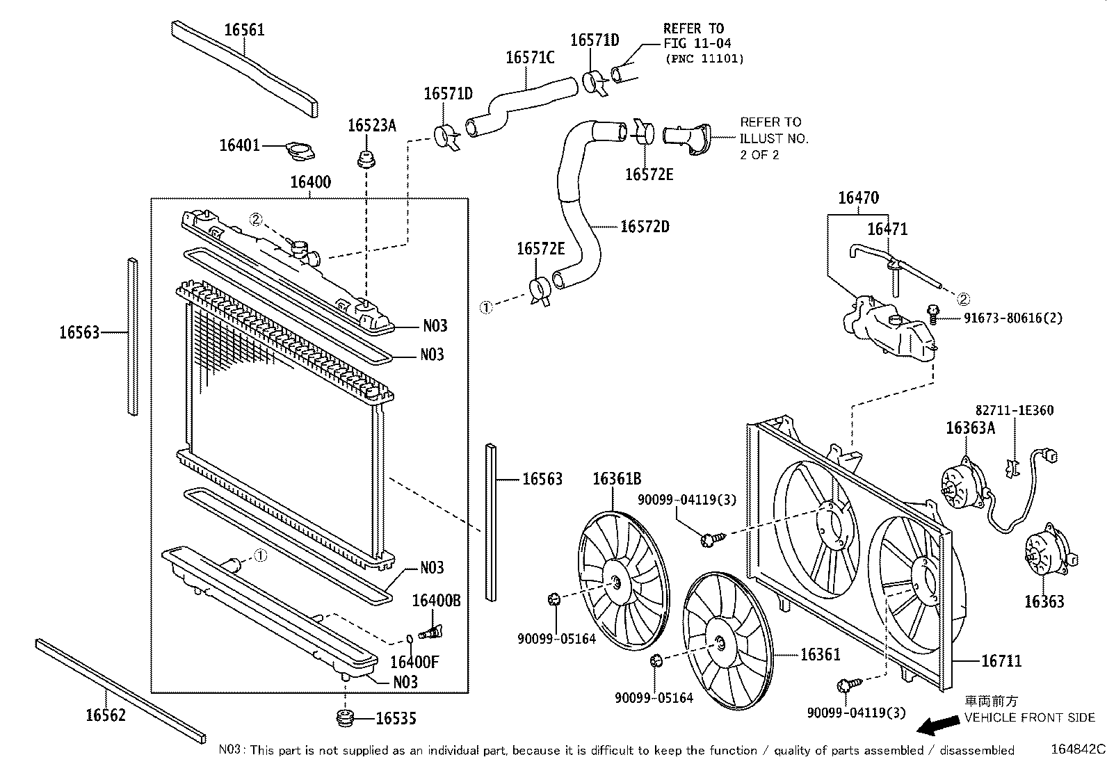 16361-36050 FAN product image