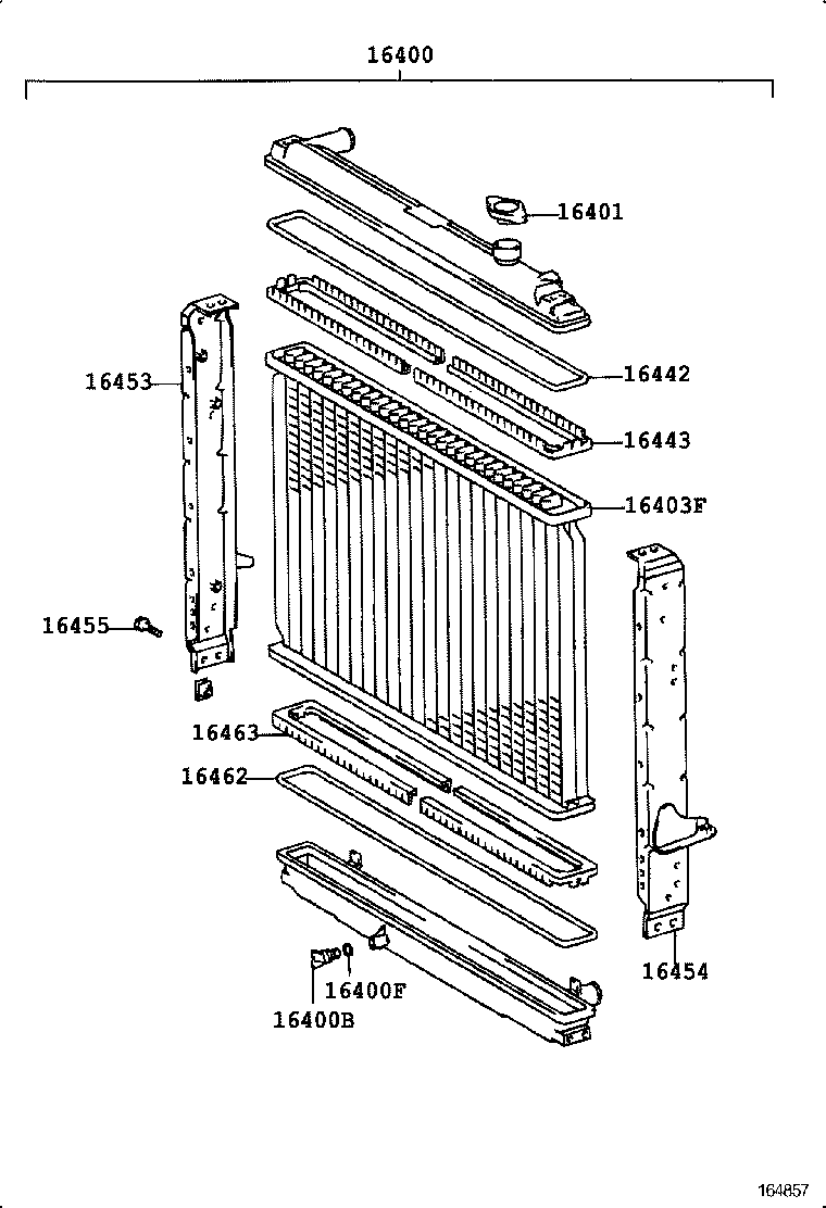 16261-75060 HOSE, WATER BY-PASS product image