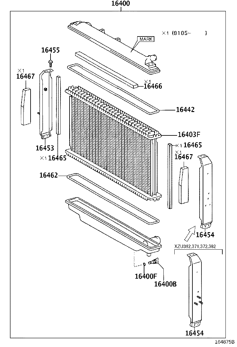 16572-78050 HOSE, RADIATOR, OUTLET product image