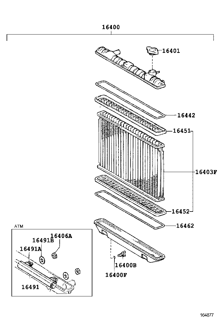 16572-54310 HOSE, RADIATOR, OUTLET product image