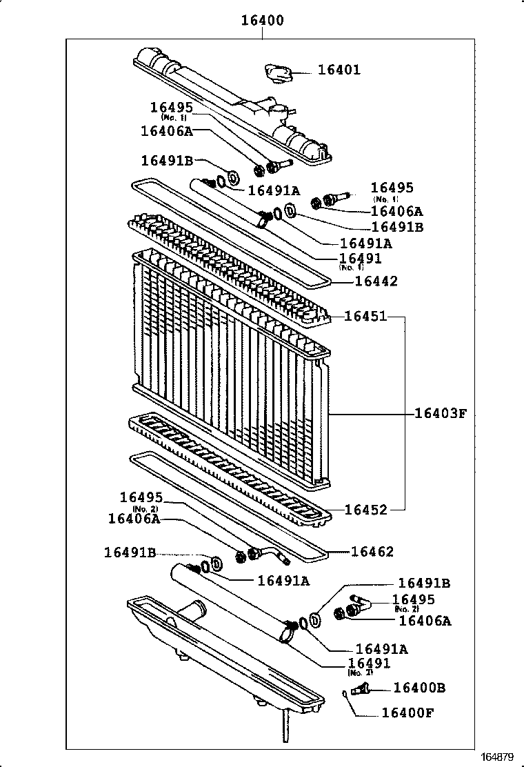 16381-70042 BAR, FAN BELT ADJUSTING product image