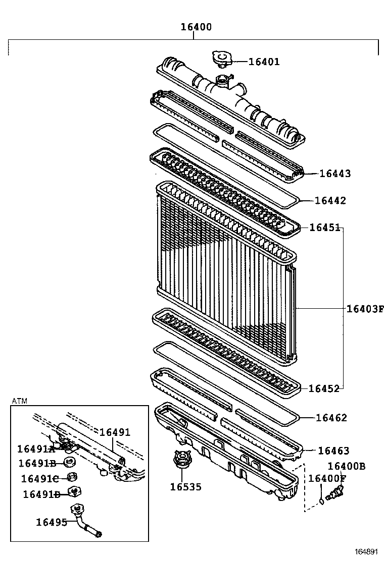 16303-11120 HOUSING, WATER OUTLET product image
