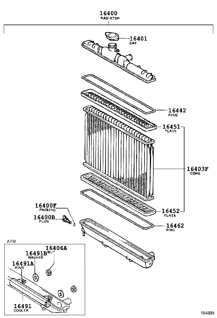 16571-11100 HOSE, RADIATOR, INLET product image