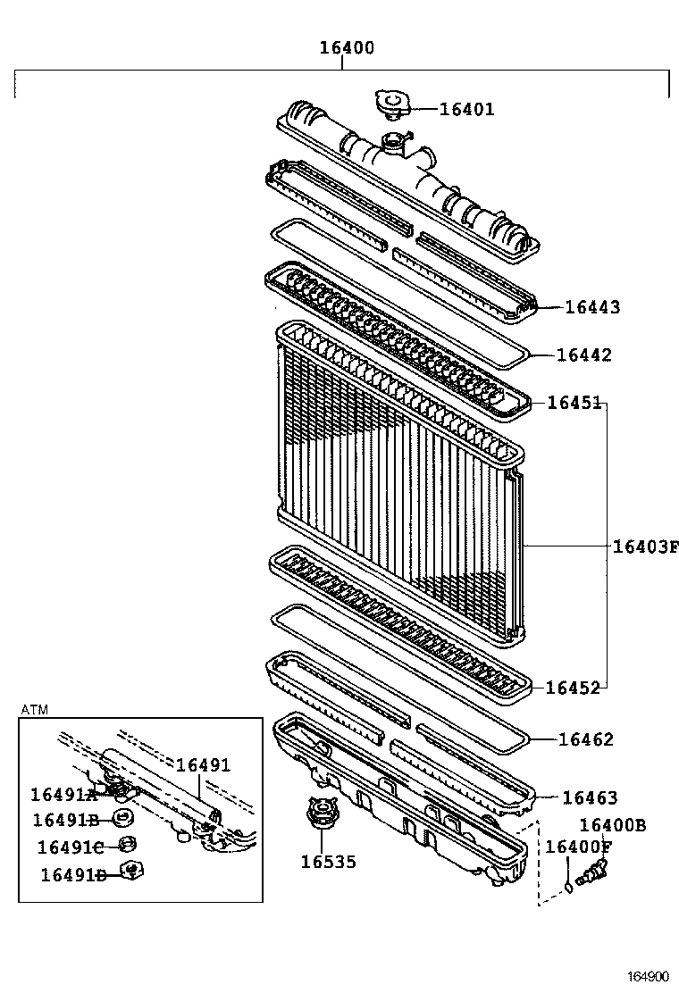 16303-11120 HOUSING, WATER OUTLET product image