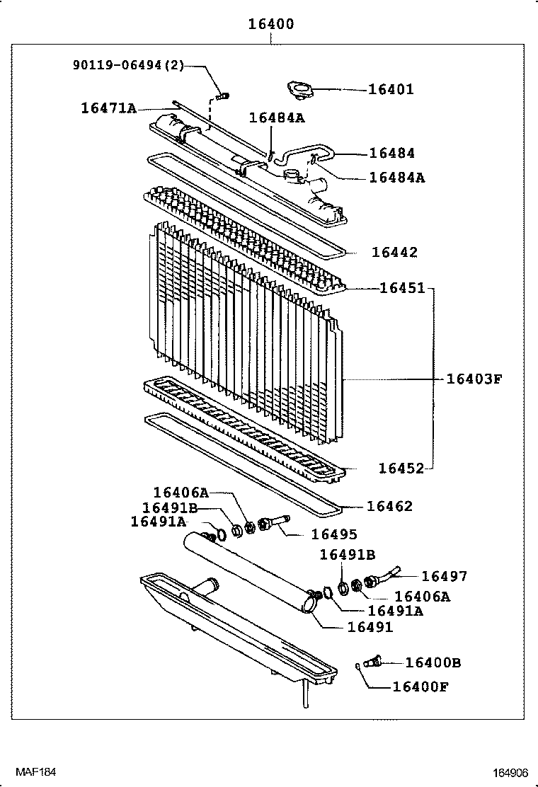 16032-50050 HOUSING, WATER INLET product image
