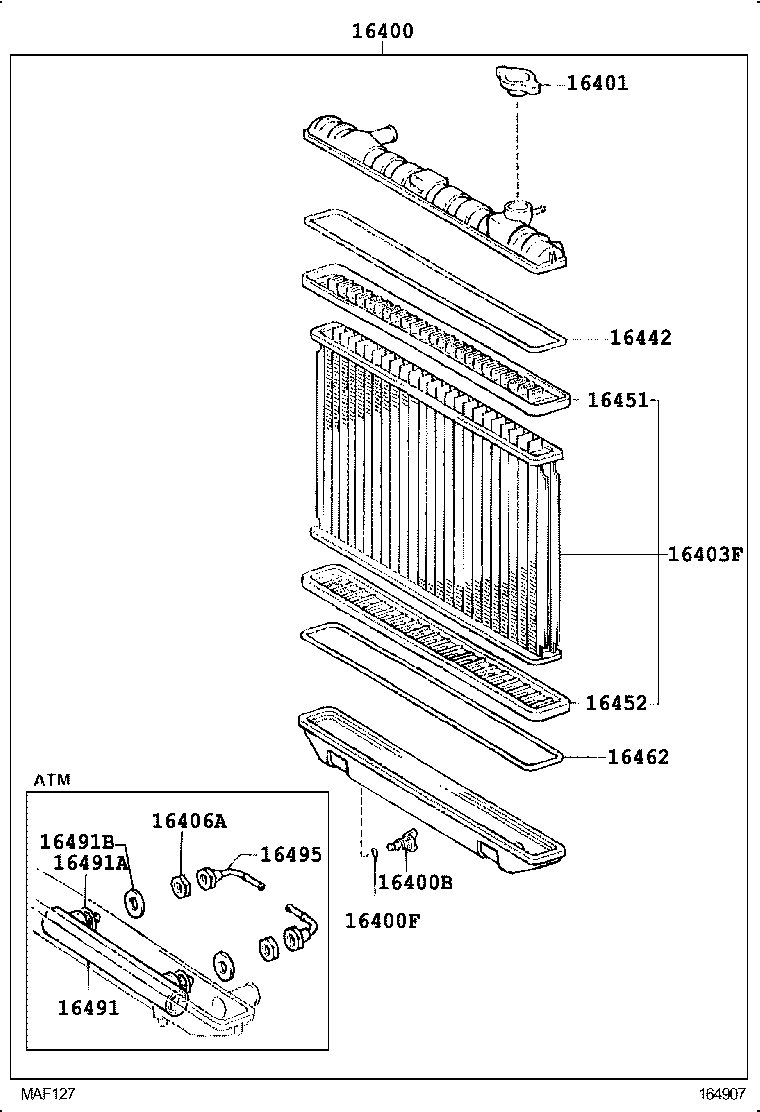 16032-50050 HOUSING, WATER INLET product image