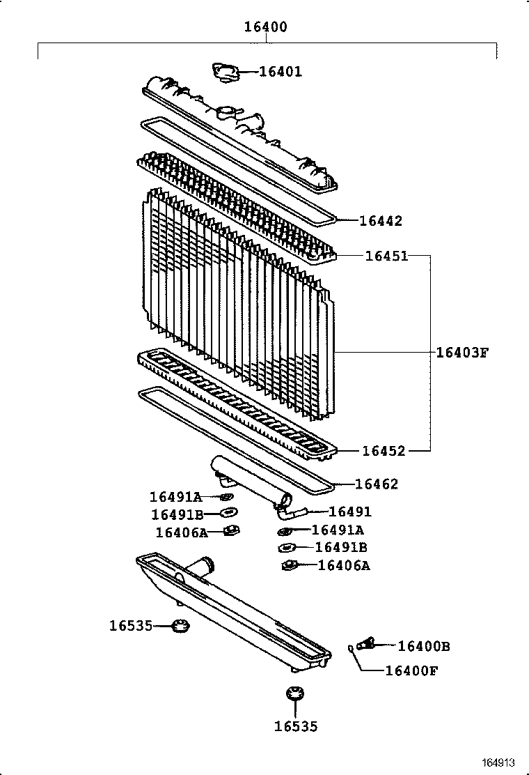 16381-64180 BAR, FAN BELT ADJUSTING product image