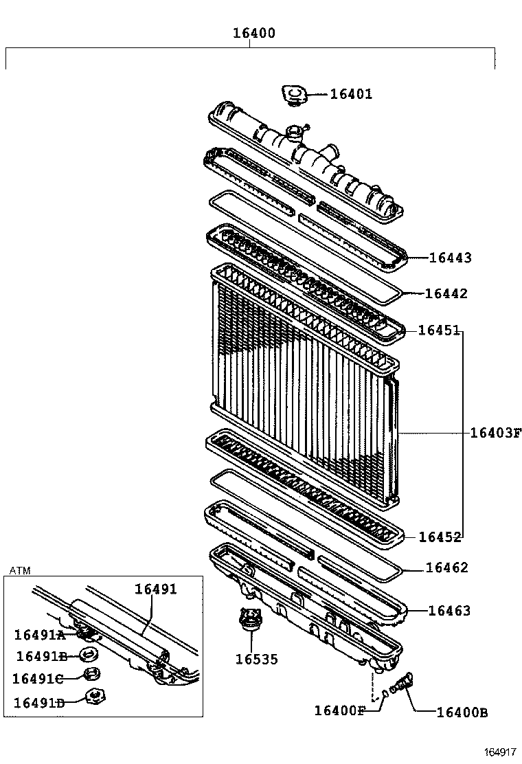 16303-11150 HOUSING, WATER OUTLET product image