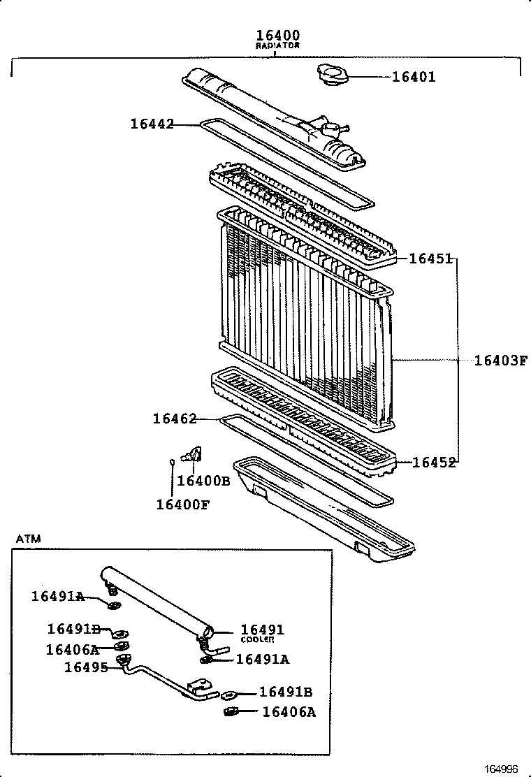 16304-74121 OUTLET, WATER product image