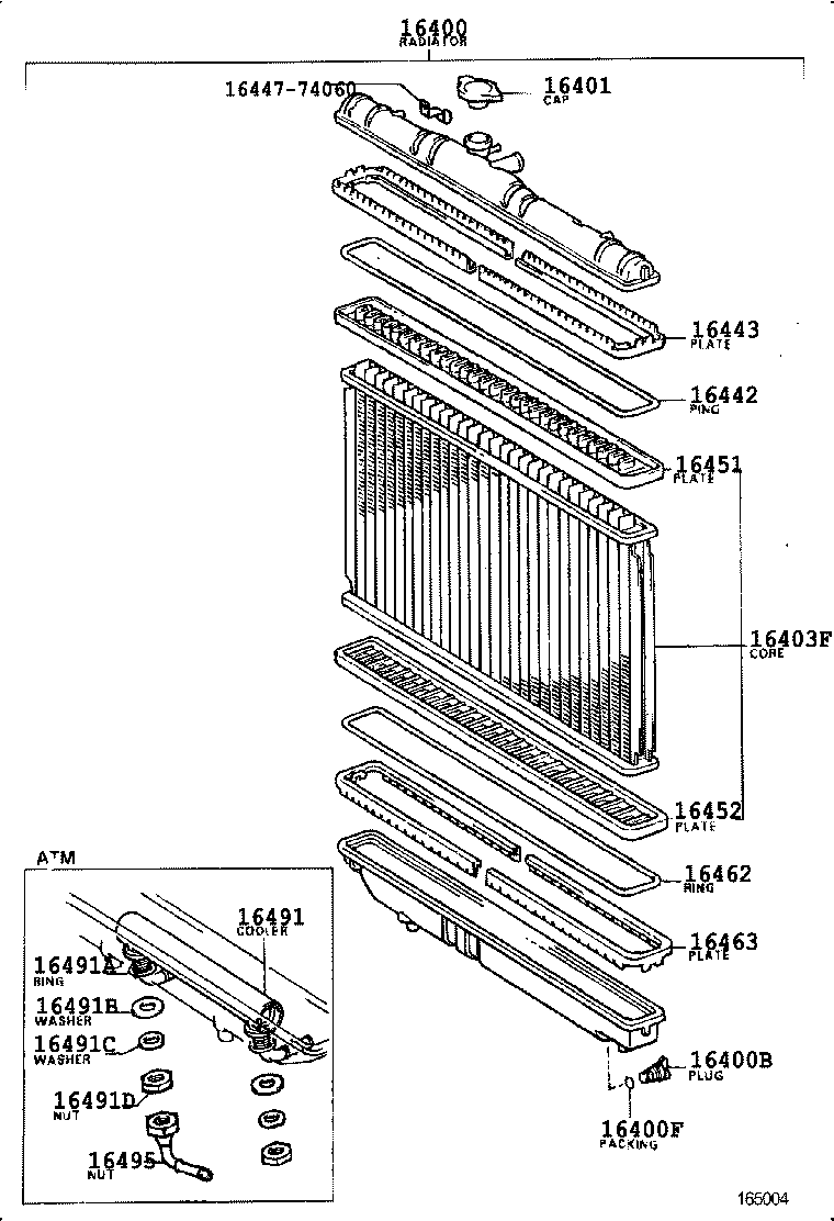 16470-74170 TANK ASSY, RADIATOR RESERVE product image