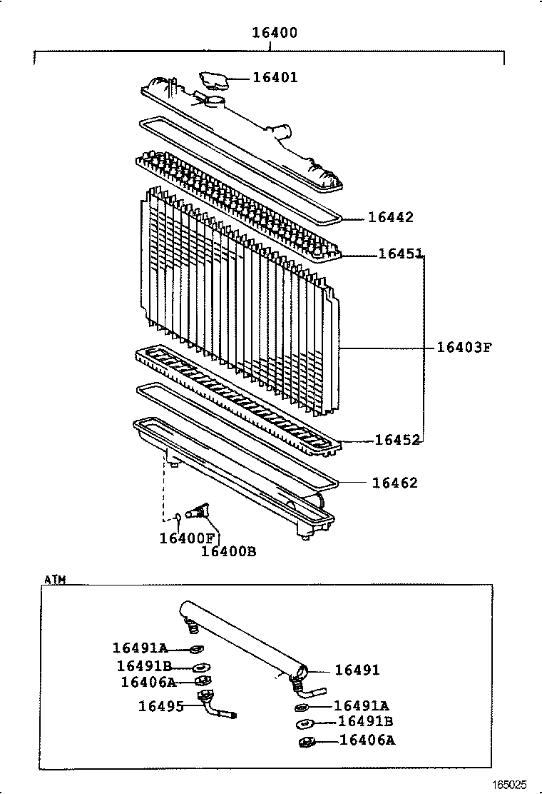 16323-16450 HOUSING, WATER INLET product image