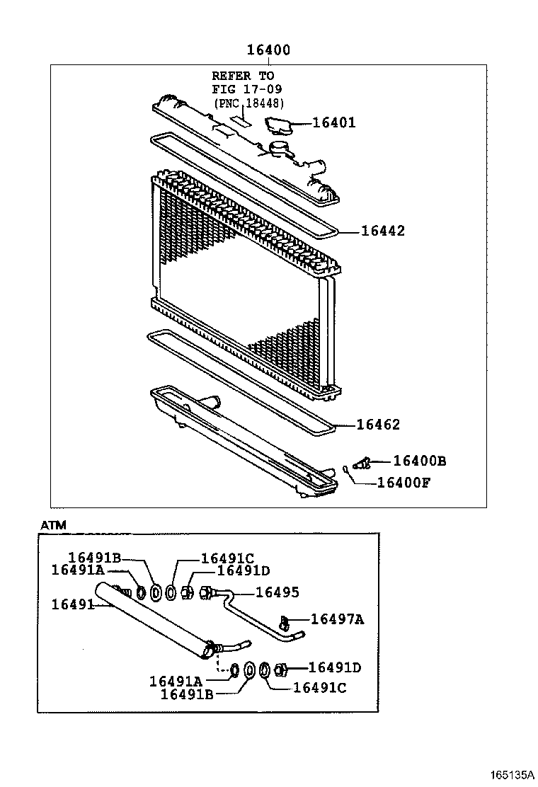 16400-7A470 RADIATOR ASSY product image