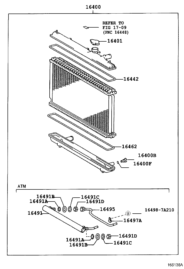 16400-7A470 RADIATOR ASSY product image