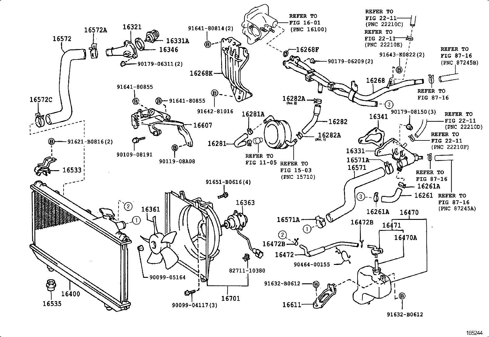 16400-7A470 RADIATOR ASSY product image