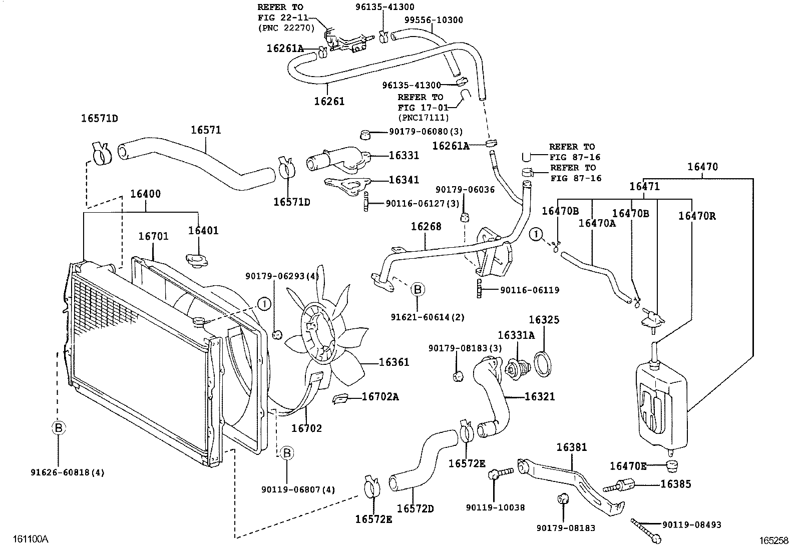 16400-75190 RADIATOR ASSY product image