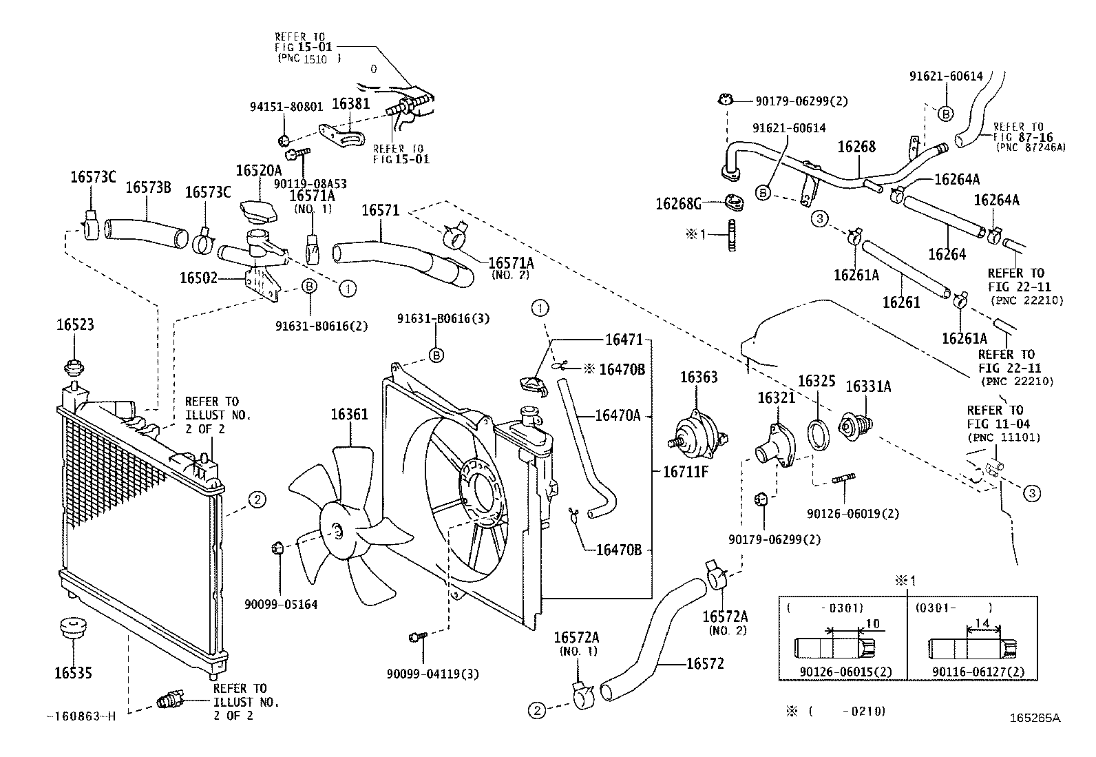 16400-21090 RADIATOR ASSY product image