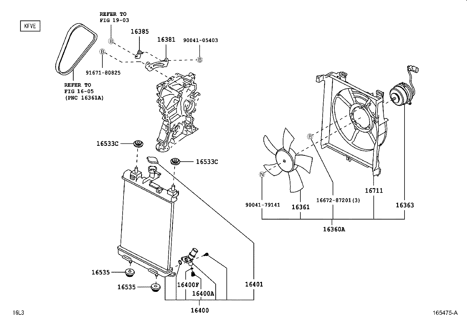 16360-B2151 FAN ASSY, W/MOTOR product image