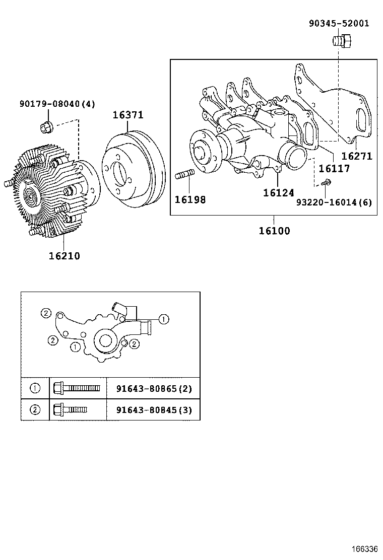 16210-17060 COUPLING ASSY, FLUID product image