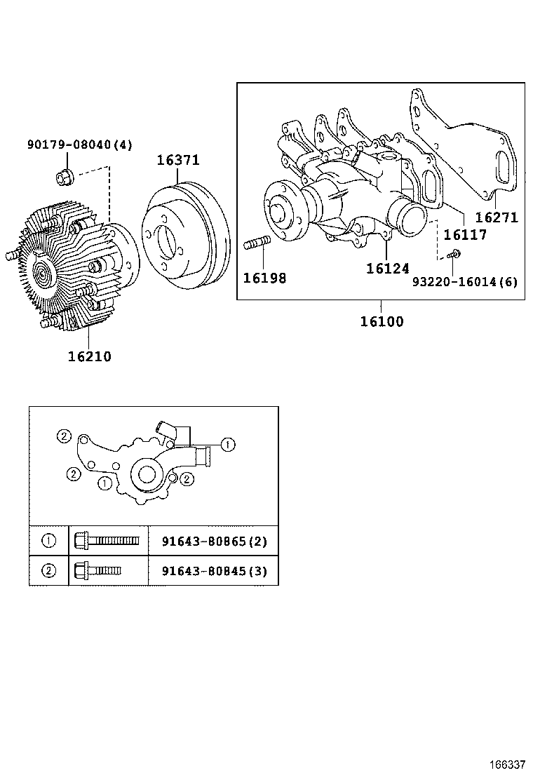 16210-17060 COUPLING ASSY, FLUID product image