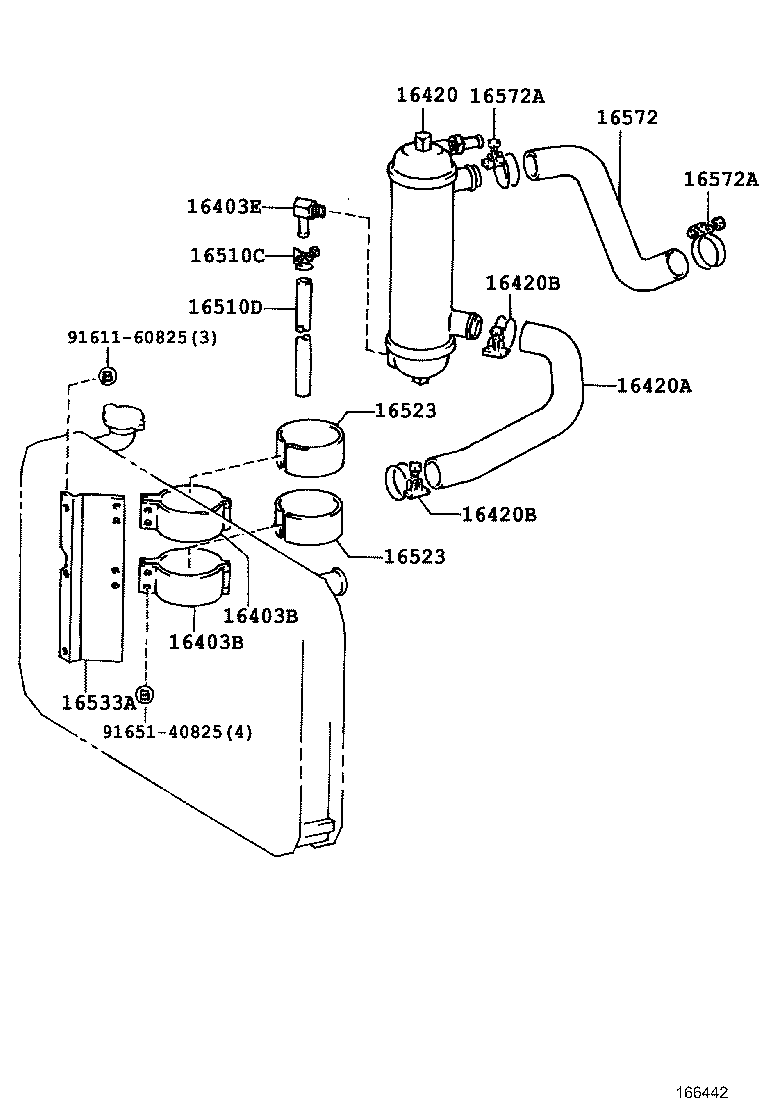 16400-68160 RADIATOR ASSY product image