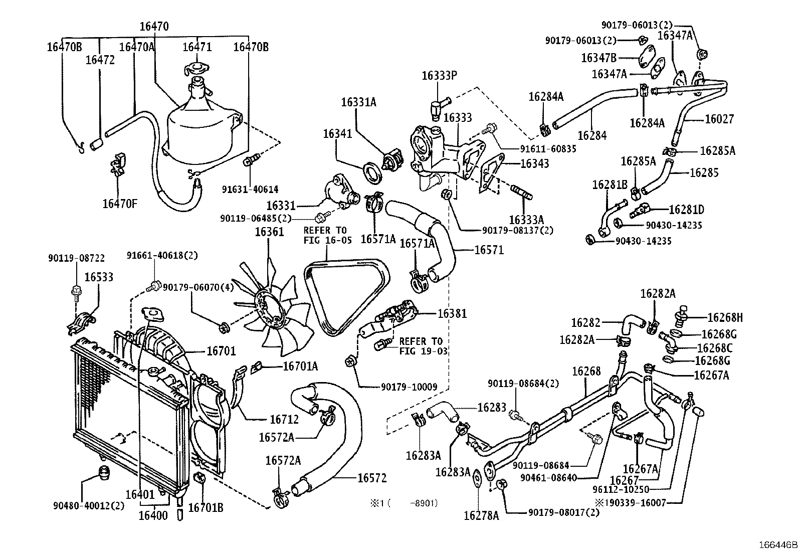 16400-70241 RADIATOR ASSY product image