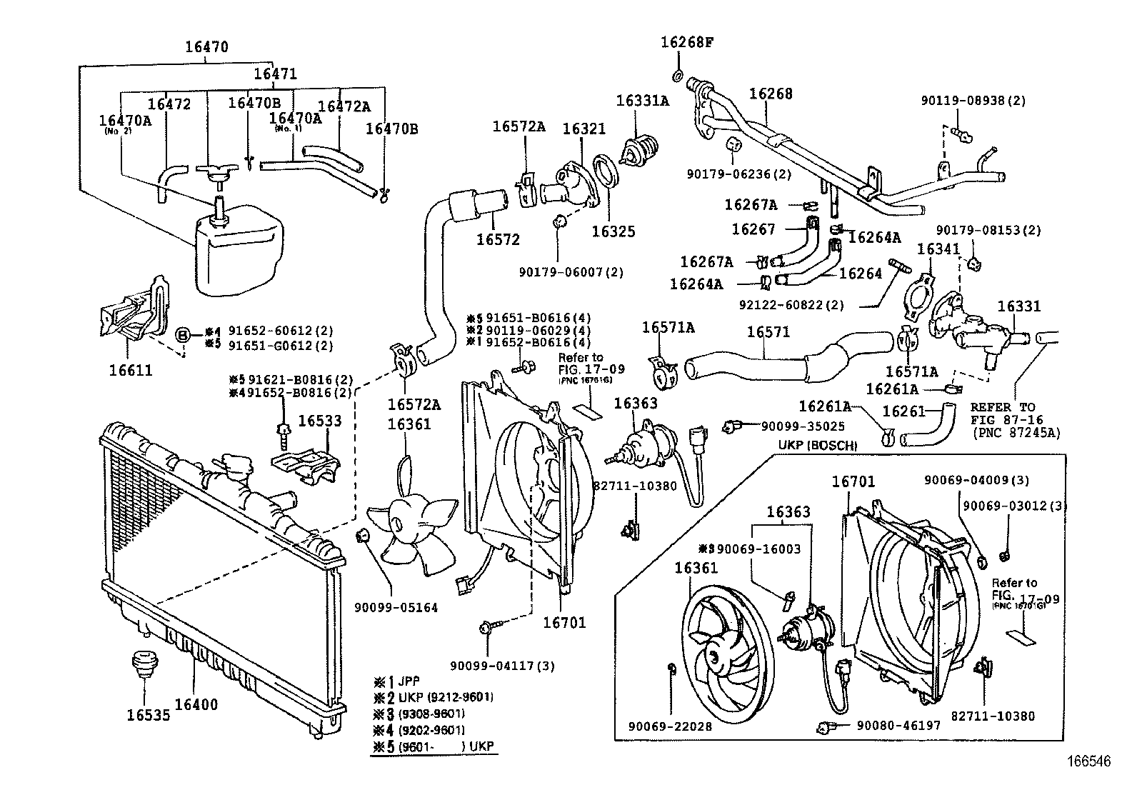 16381-64151 BAR, FAN BELT ADJUSTING product image