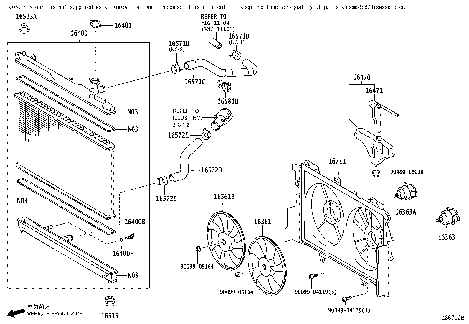 16470-37021 TANK ASSY, RADIATOR RESERVE product image