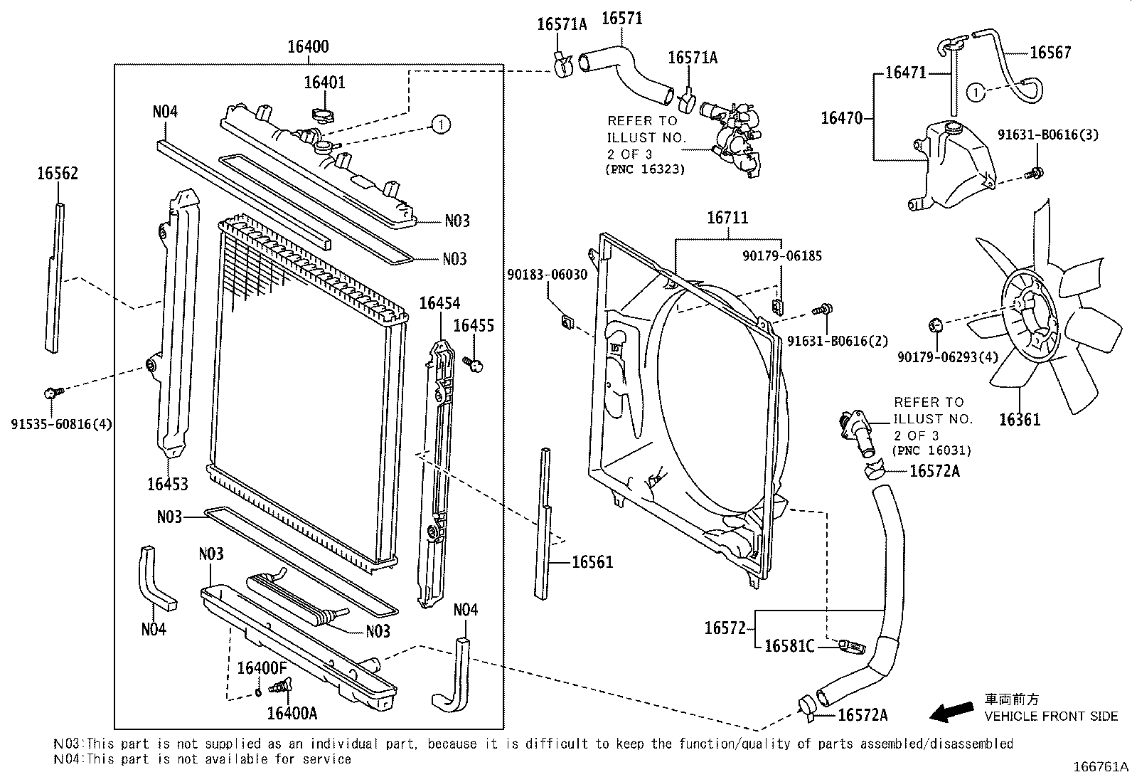 16572-31361 HOSE, RADIATOR, OUTLET product image