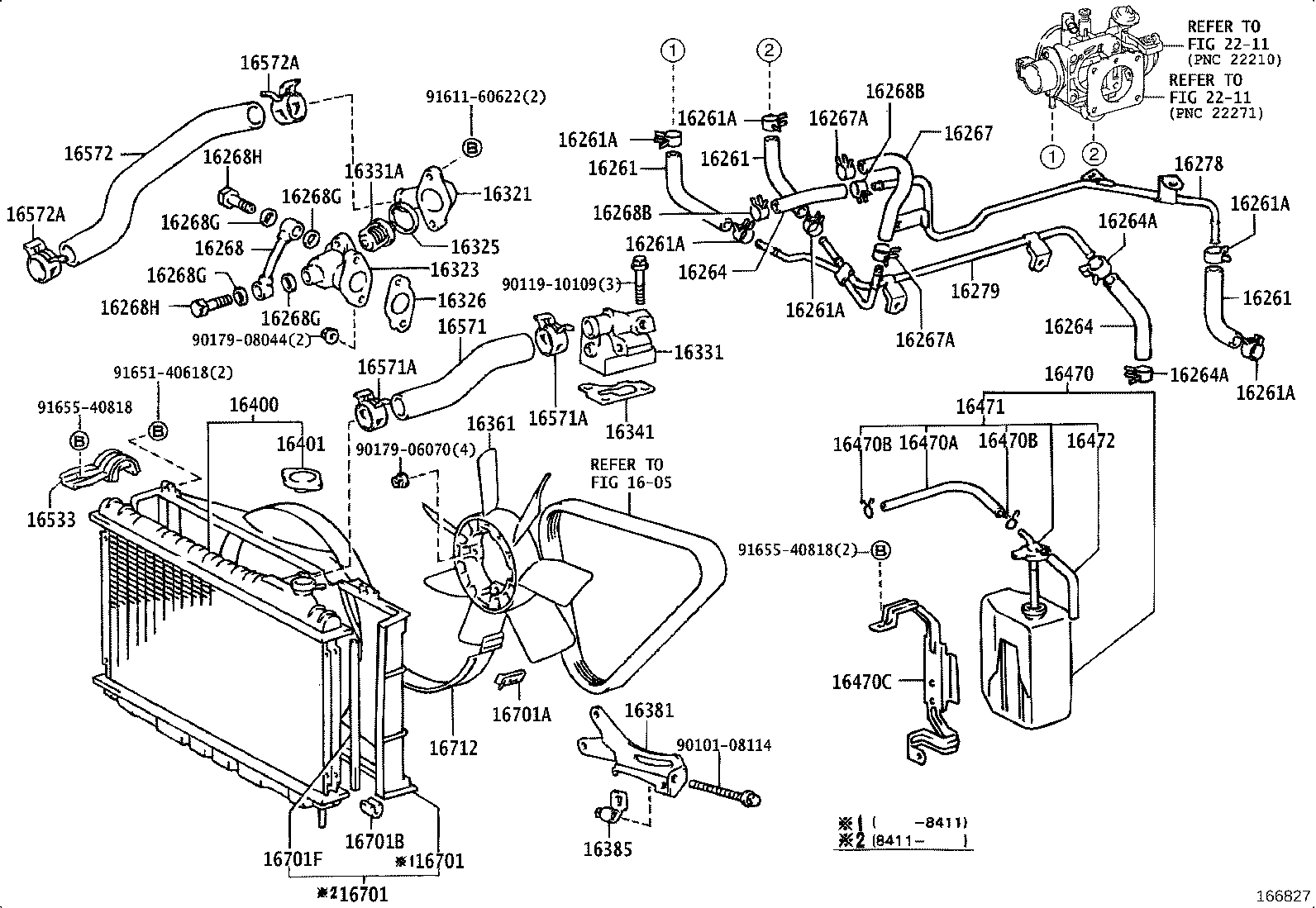 16470-70100 TANK ASSY, RADIATOR RESERVE product image