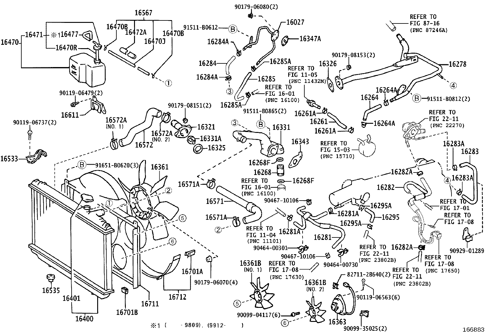 16400-7A370 RADIATOR ASSY product image