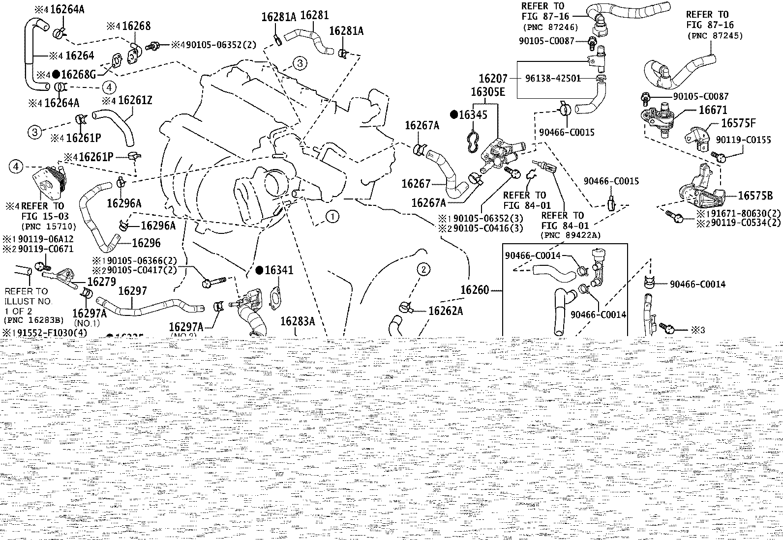 16262-F2020 HOSE, WATER INLET product image