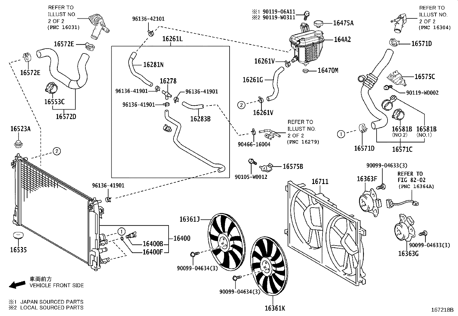16032-24020 HOUSING SUB-ASSY, WATER INLET W/WATER PUMP product image