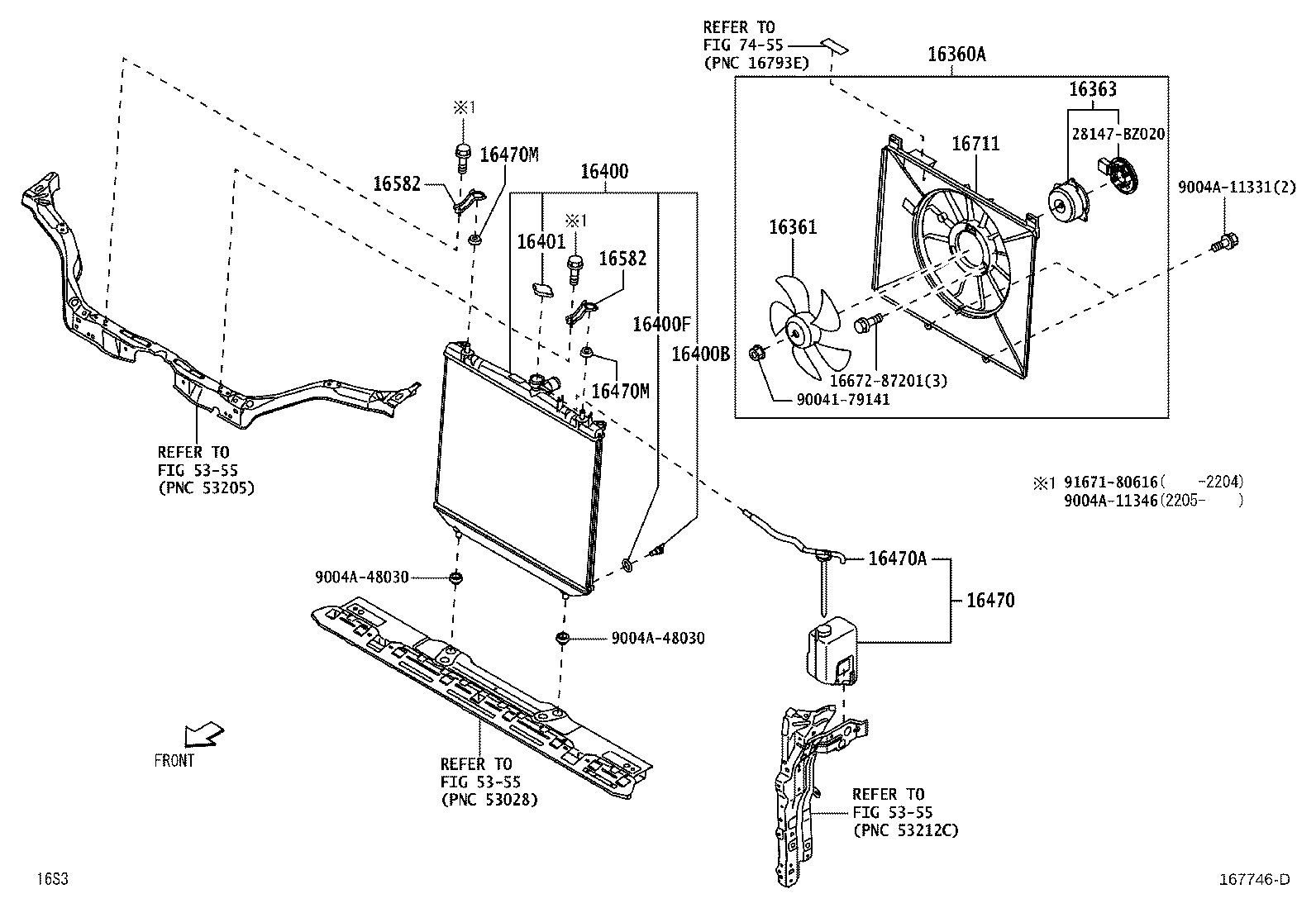 16381-BZ070 BAR, FAN BELT ADJUSTING product image