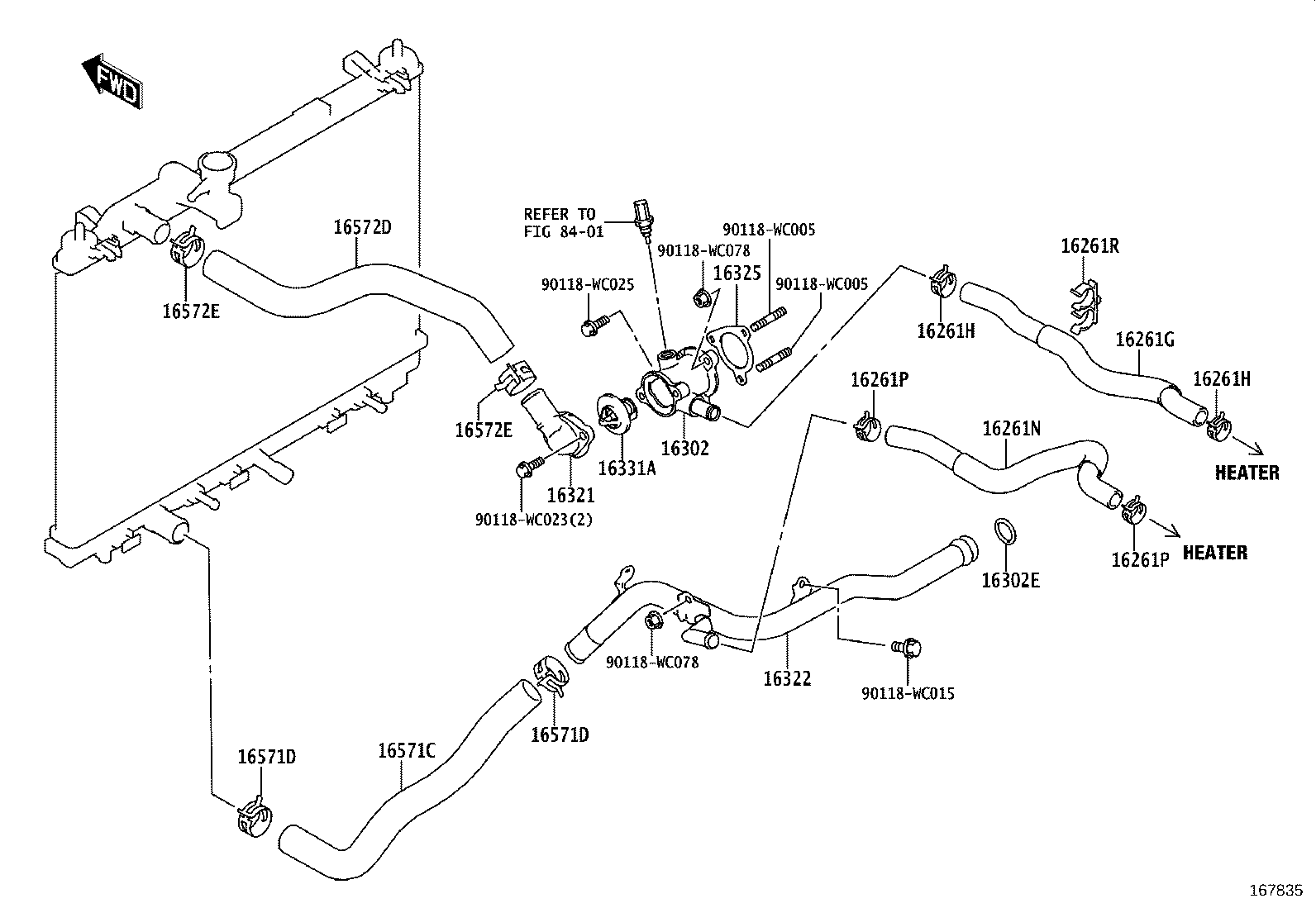 16400-WC002 RADIATOR ASSY product image