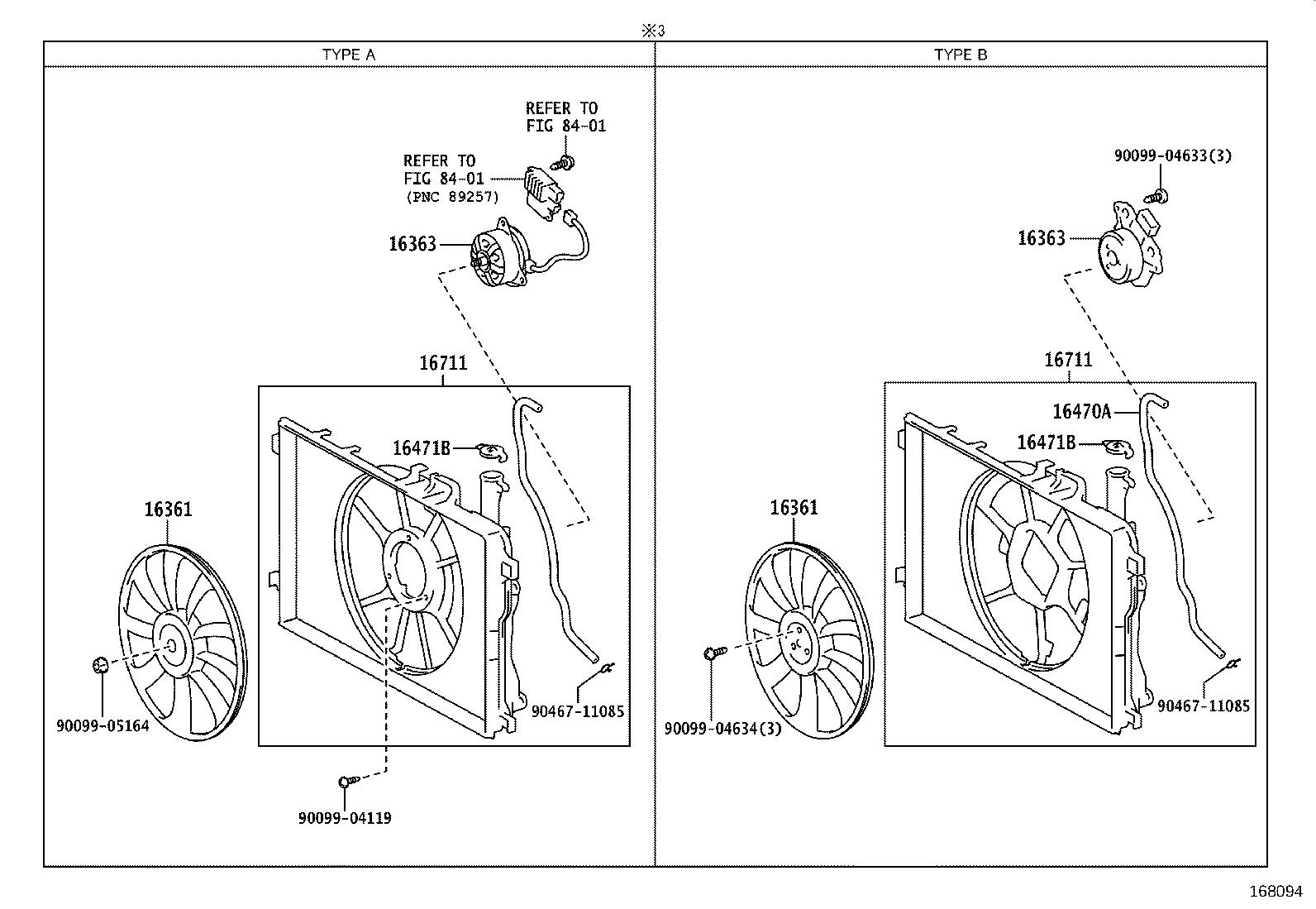16281-15010 HOSE, WATER BY-PASS, NO.4 product image
