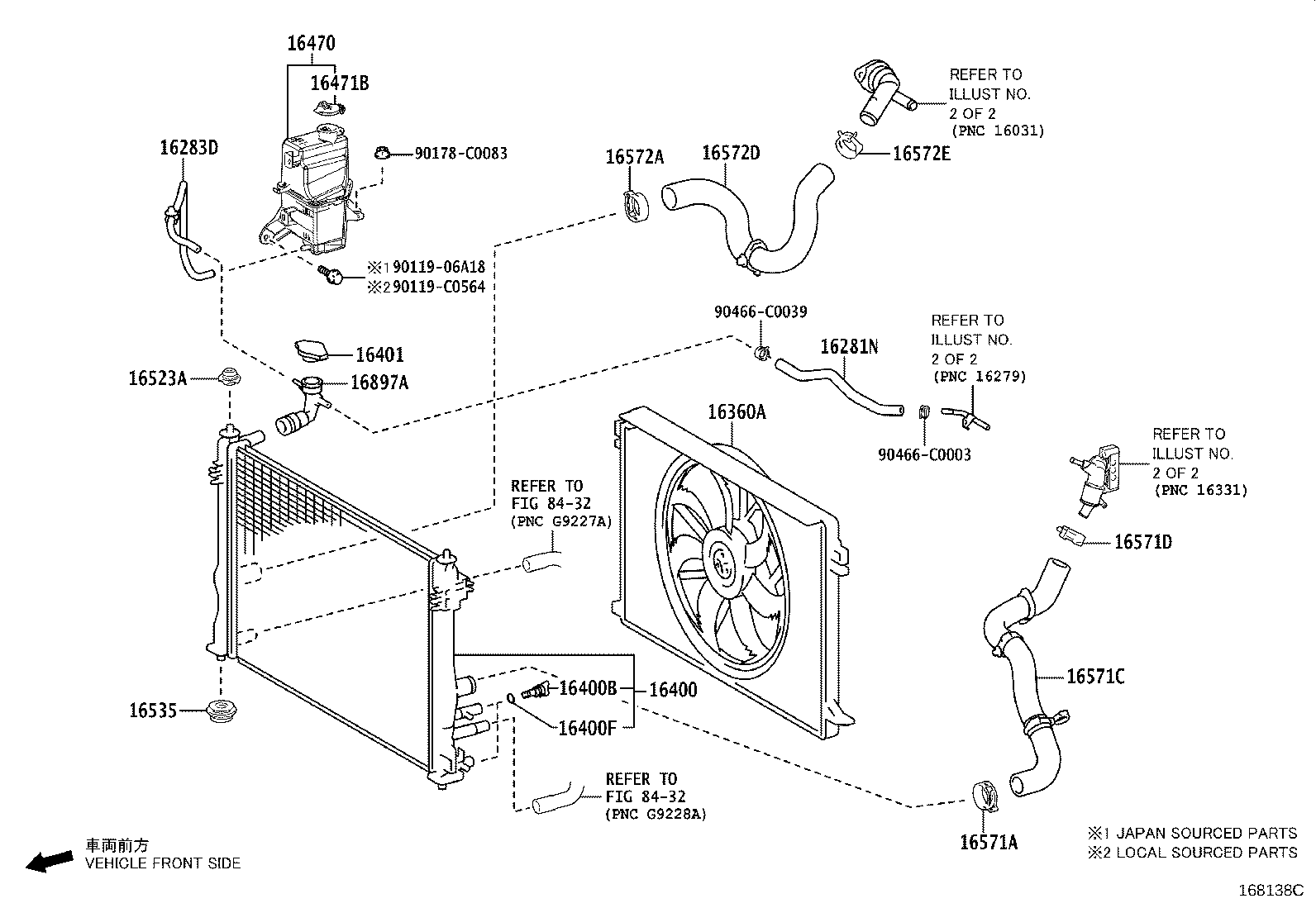 16360-F0210 FAN ASSY, W/MOTOR product image