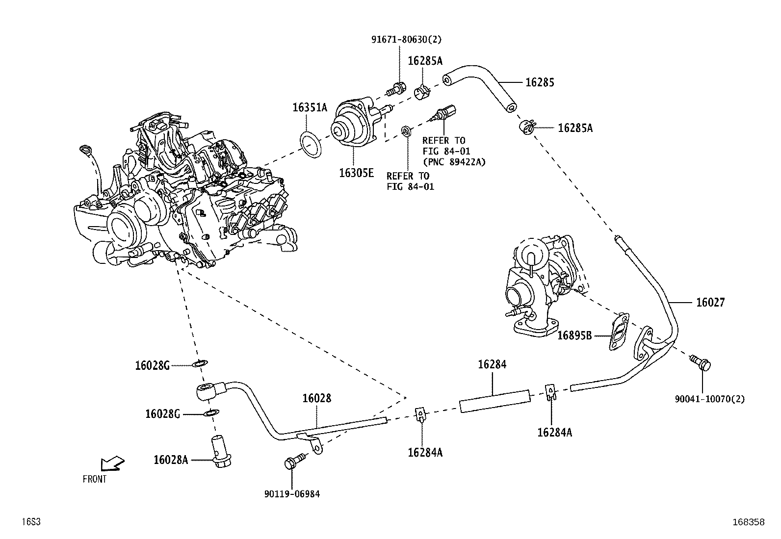 16363-B5022 MOTOR, COOLING FAN product image