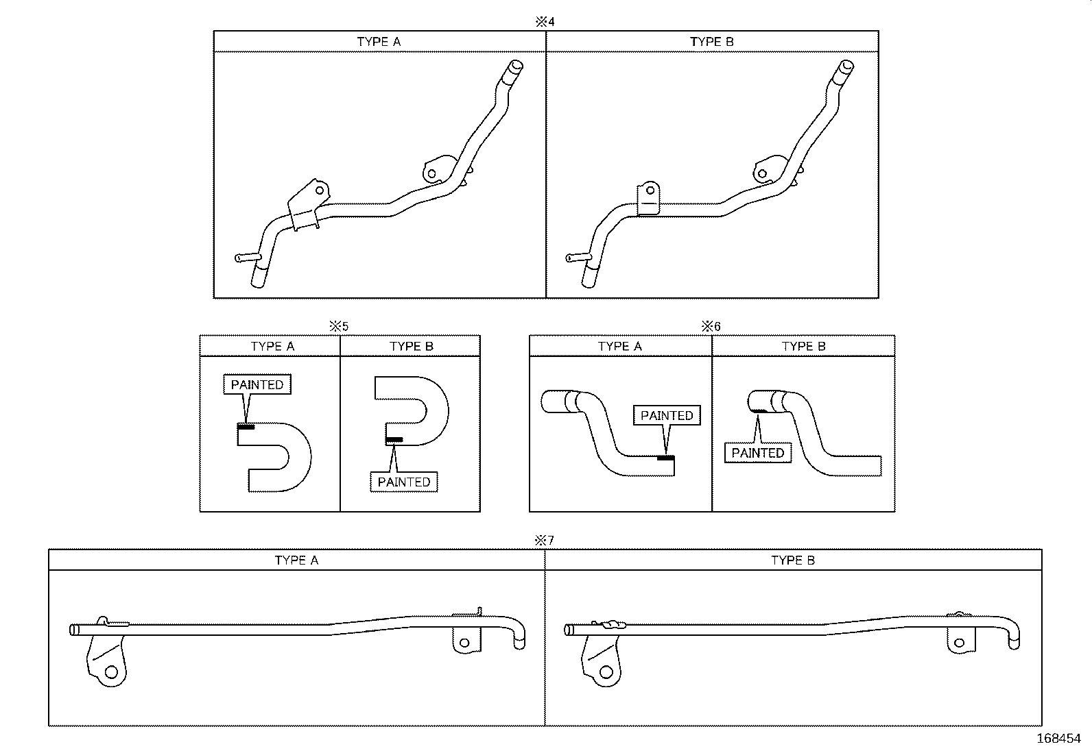 16267-0T170 Water Bypass Hose Assembly product image