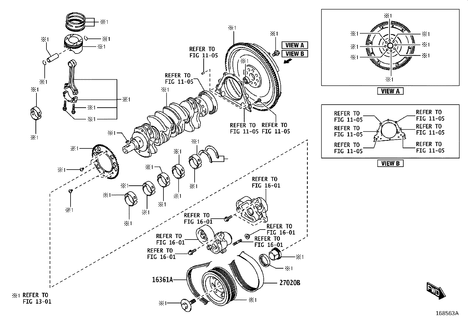 90118-WCL73 BELT, V(FOR ALTERNATOR) product image