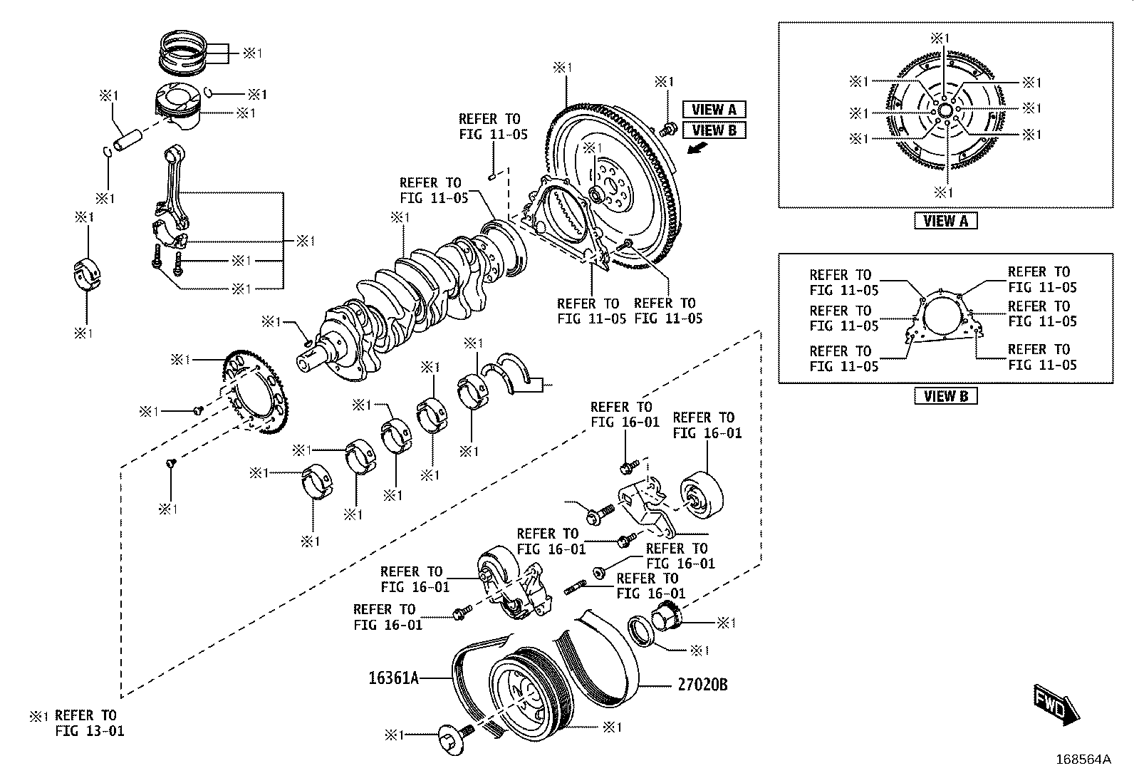 90118-WCL73 BELT, V(FOR ALTERNATOR) product image