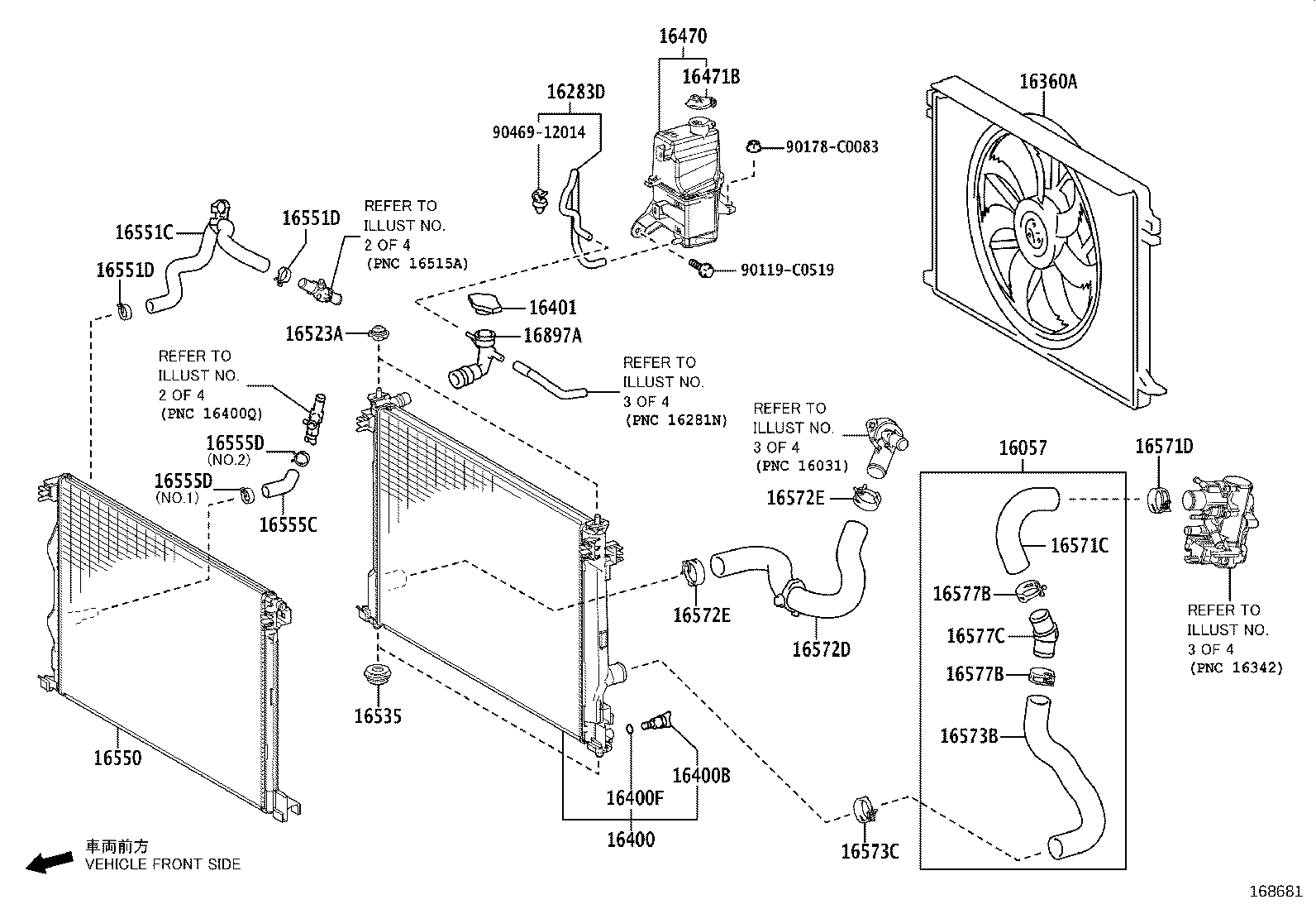 16360-F0200 FAN ASSY, W/MOTOR product image