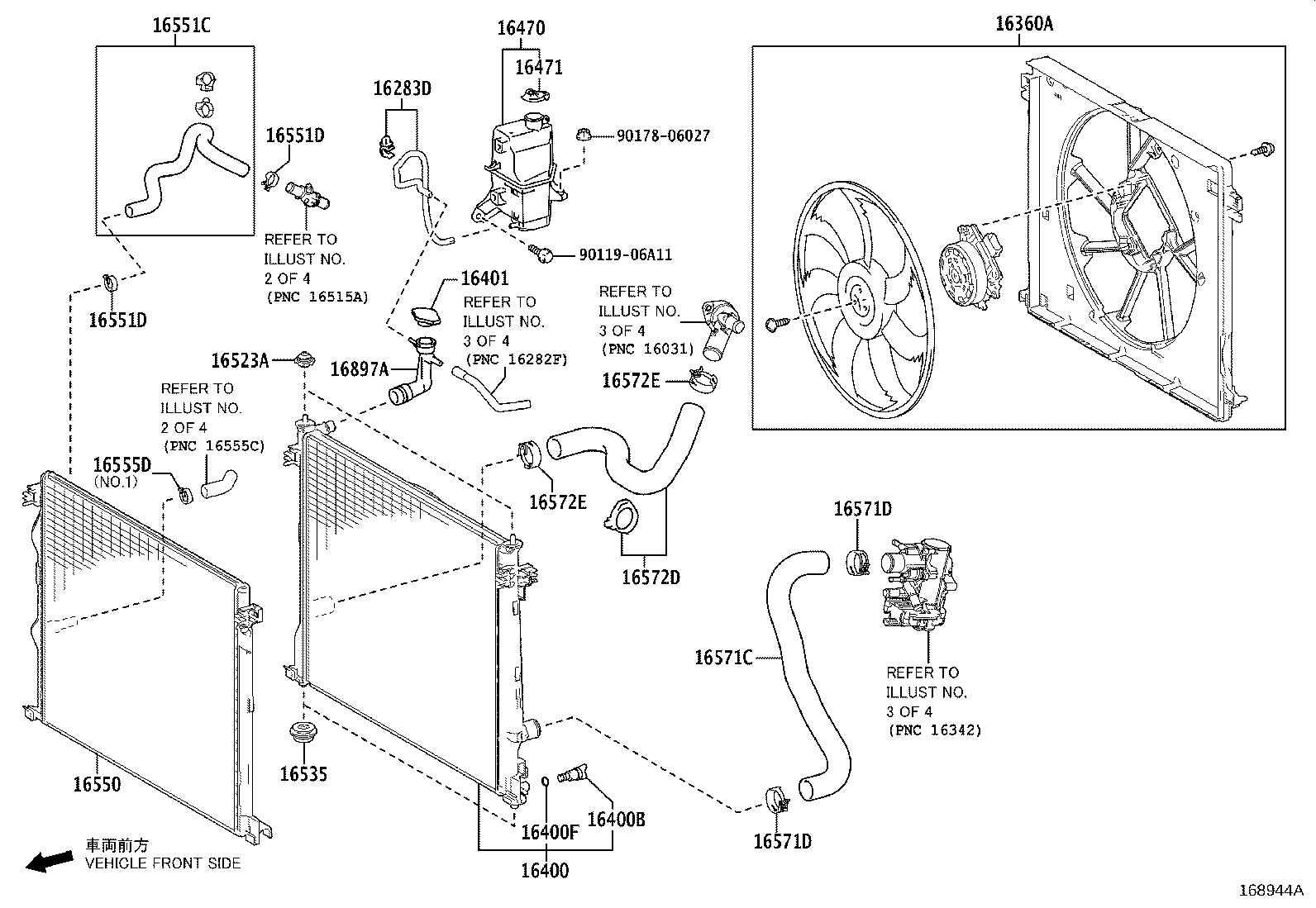 16360-V2010 FAN ASSY, W/MOTOR product image