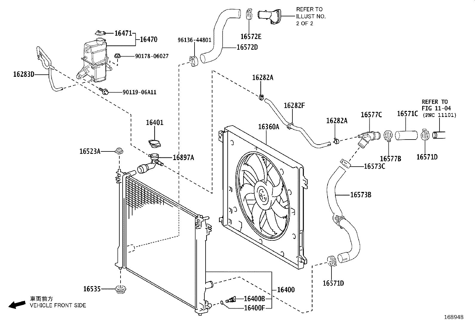 16360-V2010 FAN ASSY, W/MOTOR product image