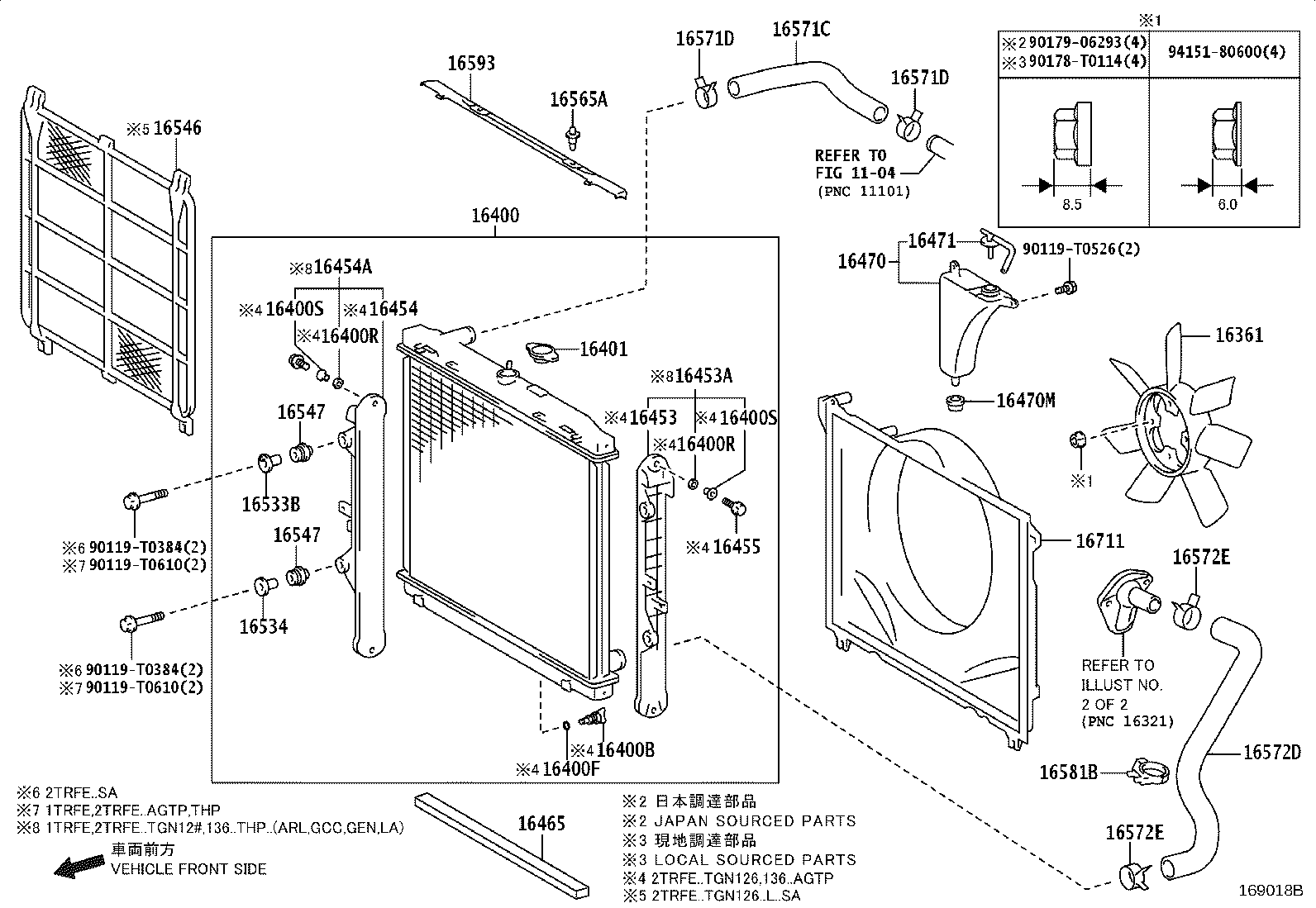 Thumbnail 4 for 16295-0E030