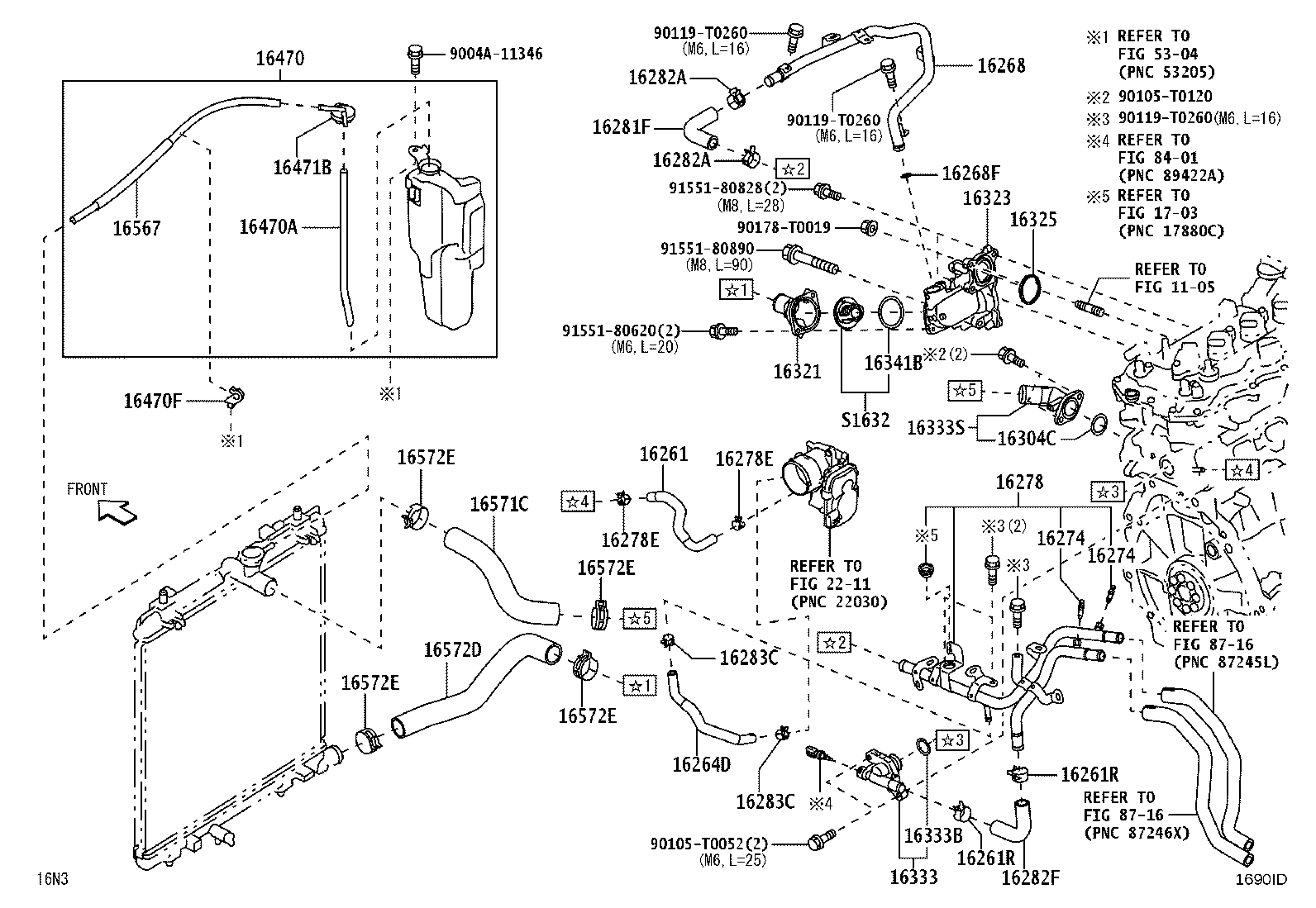 16362-BZ030 MOTOR, COOLING FAN product image