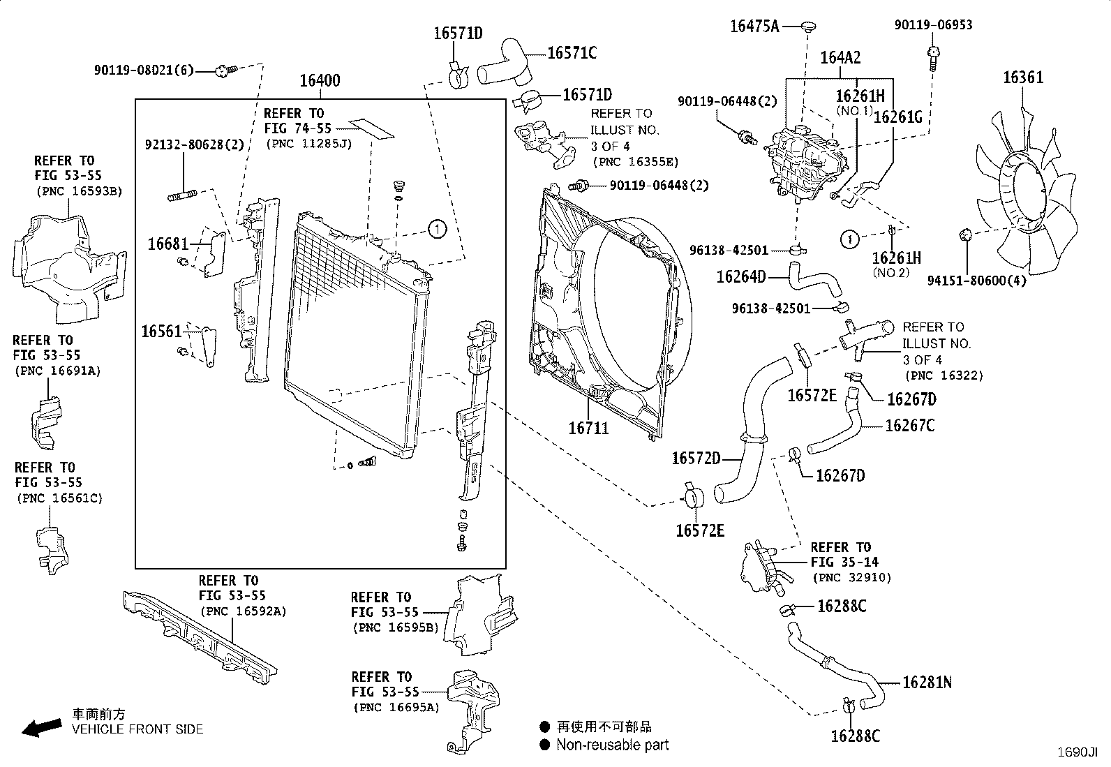 16400-70770 RADIATOR ASSY product image