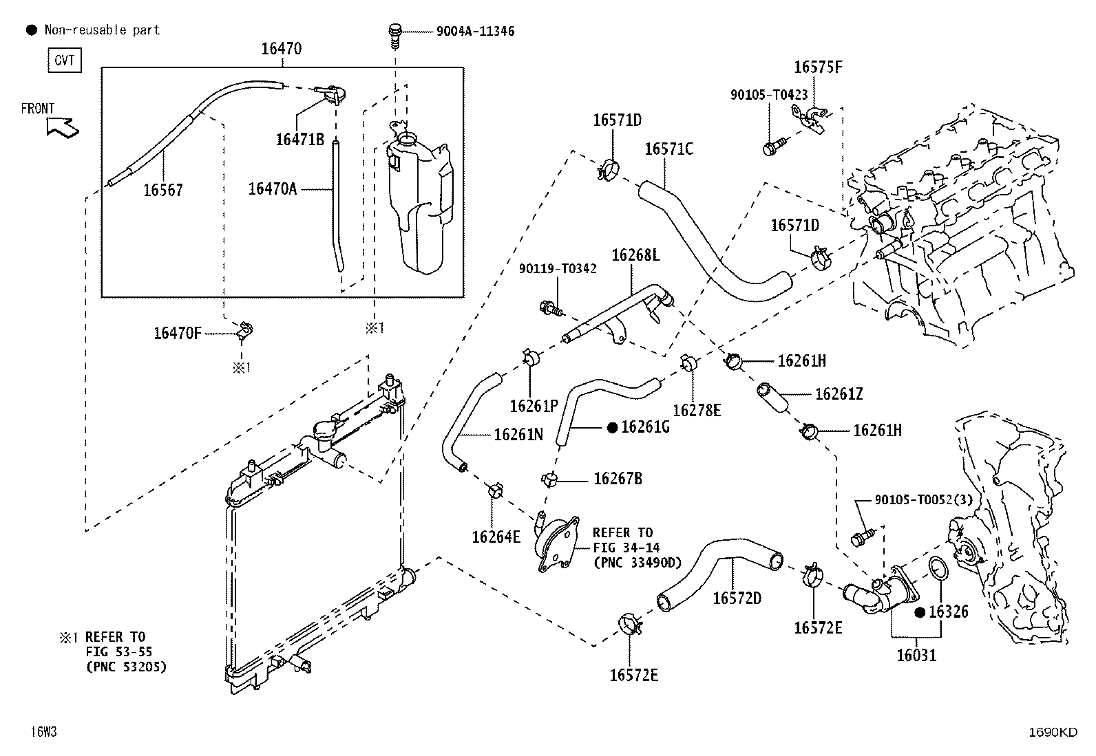 16400-BZB40 RADIATOR ASSY product image